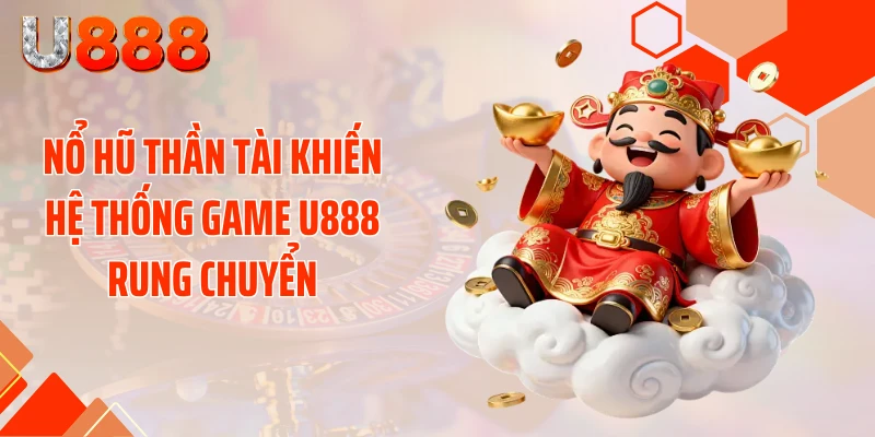 Nổ Hũ Thần Tài Khiến Hệ Thống Game U888 Rung Chuyển